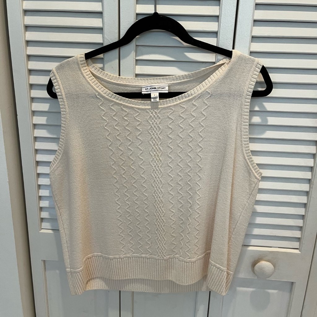 St John Cream Vest